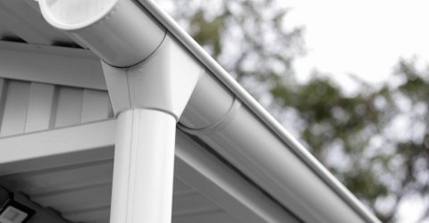 5 Star Roofcare - white roof guttering